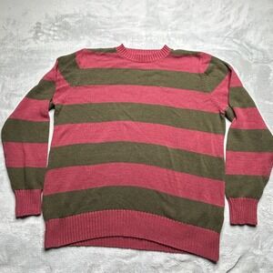 A Nightmare On Elm Street Freddy Krueger Striped Sweater Sz Med Costume